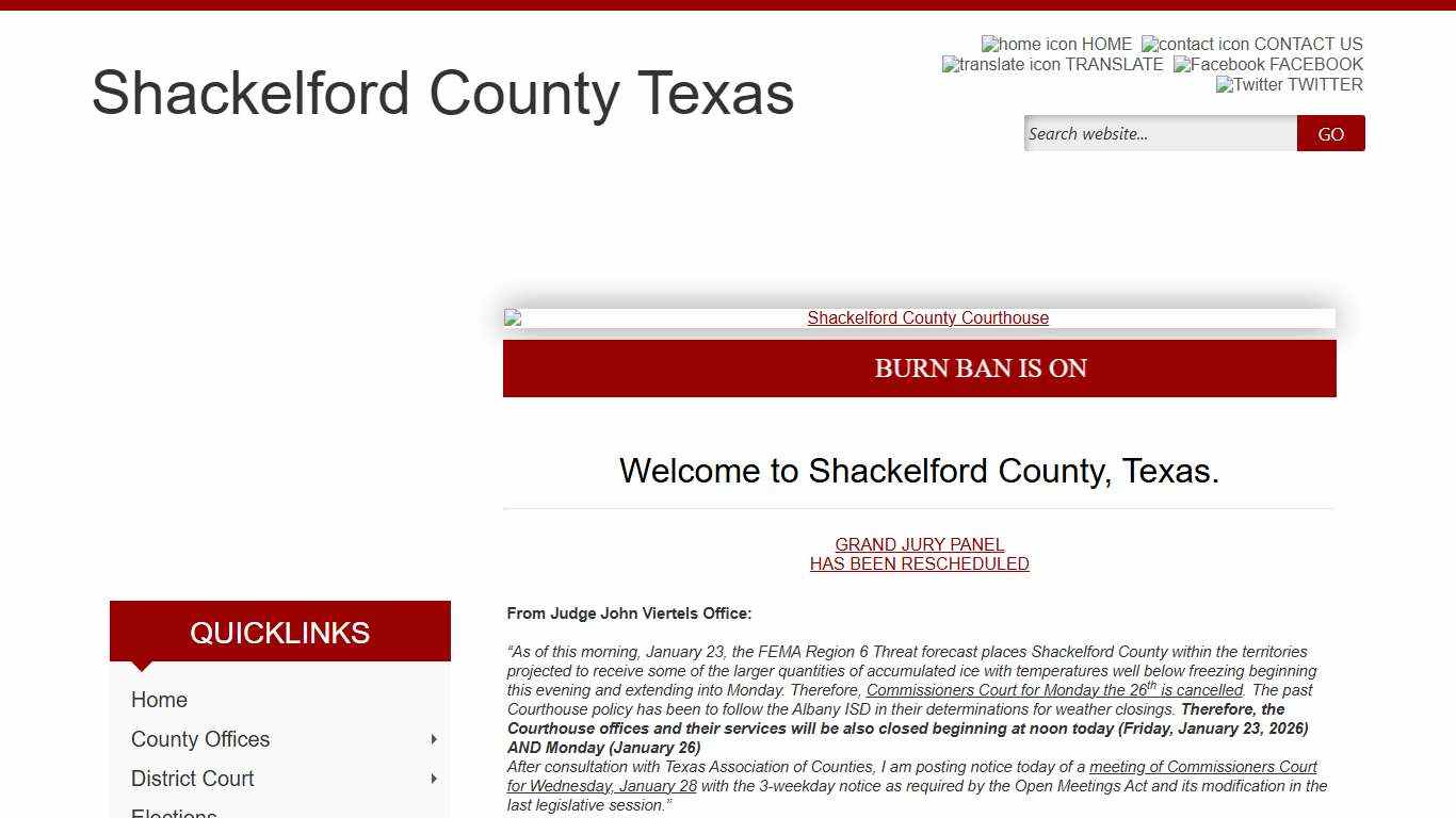 Shackelford County, Texas